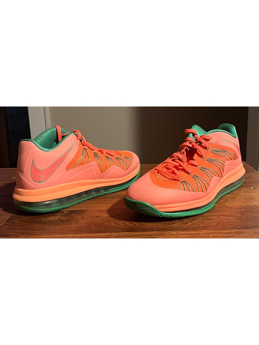 Nike LeBron X Low Watermelon Size 11